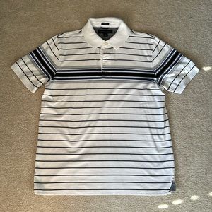 Tommy Hilfiger Striped Polo Shirt SZ Large